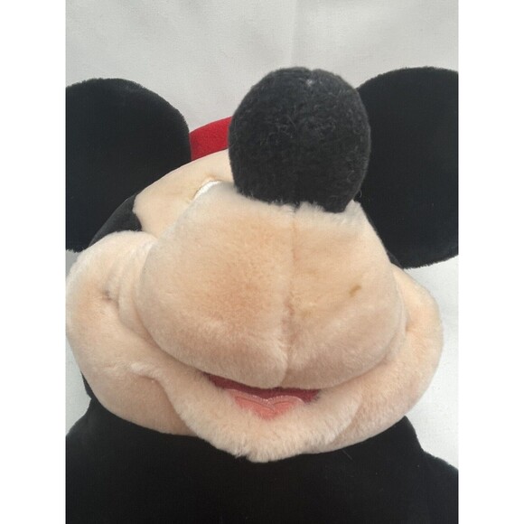 Vintage Walt Disney World Disneyland Plush Mickey Mouse Cover Puppet Stuffed Toy - Picture 12 of 16